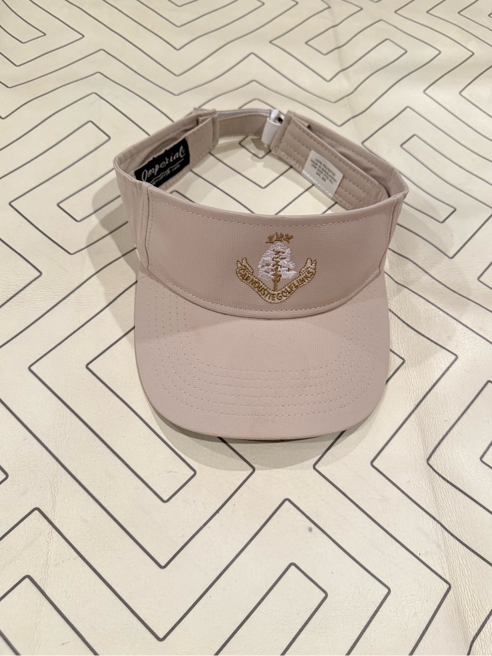 Imperial Carnoustie Golf Links Beige Visor